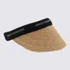 Helen Kaminski Relaxed Wide Brim Woven Texture Hat In Brown
