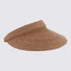 Helen Kaminski Camel Raffia Hat In Brown