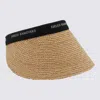 Helen Kaminski Relaxed Wide Brim Woven Texture Hat In Brown