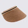 Helen Kaminski Stylish Wide Brim Woven Straw Hat In Brown