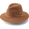 Helen Kaminski Carly Wool Fedora In Brown