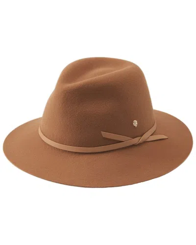 Helen Kaminski Carly Wool Hat In Brown