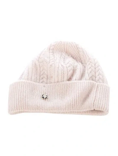 Pre-owned Helen Kaminski Cashmere Beanie In Neutral