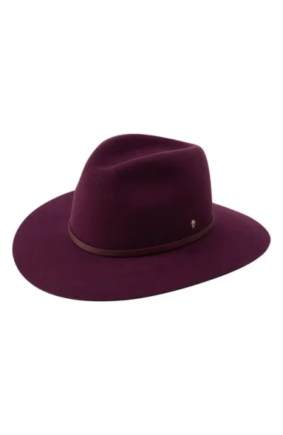 Helen Kaminski Claude Wool Fedora In Brown