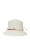 Helen Kaminski Sundar Cotton Bucket Hat In Weiss