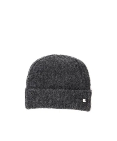 Helen Kaminski Cuffed Knit Hat In Gray