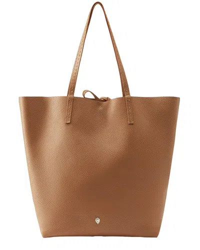 Helen Kaminski Davolia M Reve Leather Tote In Brown