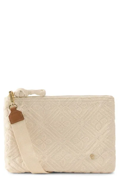 Helen Kaminski Dayani Terry Cloth Clutch In Neutral