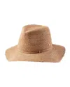 Helen Kaminski Desmonda Raffia Mid Brim Fedora In Nougat