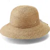 Helen Kaminski Dora Straw Sun Hat In Natural