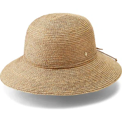 Helen Kaminski Dora Straw Sun Hat In Brown