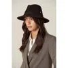 Helen Kaminski Eleonore Merino Wool Fedora In Black