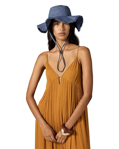 Helen Kaminski Emerie Denim Bucket Hat In Blue