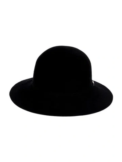 Pre-owned Helen Kaminski Felt Bowler Hat In Black