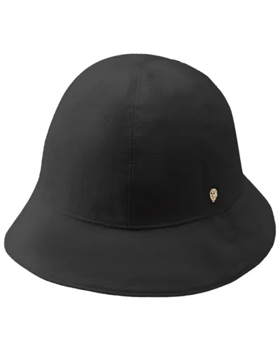 Helen Kaminski Flora Linen Hat In Burgundy