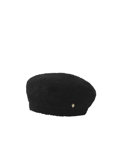Helen Kaminski Hailie Bouclé Designed Beret In Black