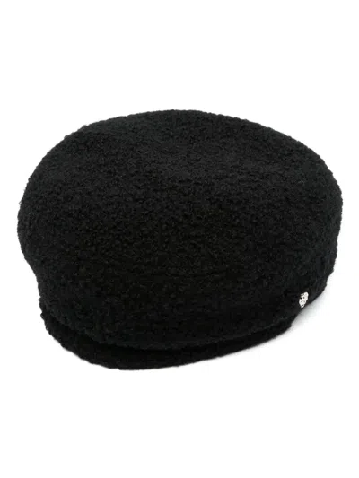 Helen Kaminski Hailie Logo-plaque Hat In Black