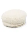 Helen Kaminski Hailie Wool Beret In Neutrals