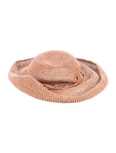 Pre-owned Helen Kaminski Hat In Orange