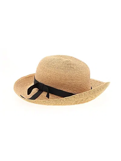 Pre-owned Helen Kaminski Hat In Tan