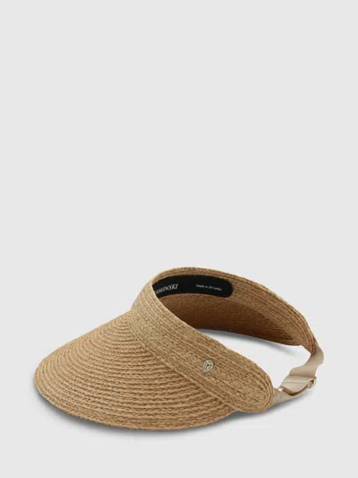 Helen Kaminski Hat Woman  In Brown