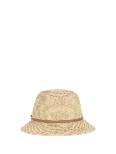 Helen Kaminski Hat50172 Raffia Straw Sun Hat In Neutral