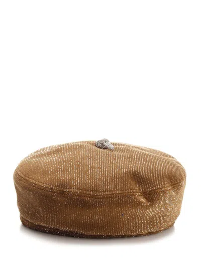 HELEN KAMINSKI HAT51710 ALMOND SPARKLE HATS BEIGE