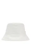 Helen Kaminski White Cotton Now Bucket Hat