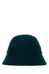 Helen Kaminski Bottle Green Boucle Adelia Bucket Hat In Green