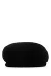 Helen Kaminski Black Teddy Fabric Hailie Hat In Black