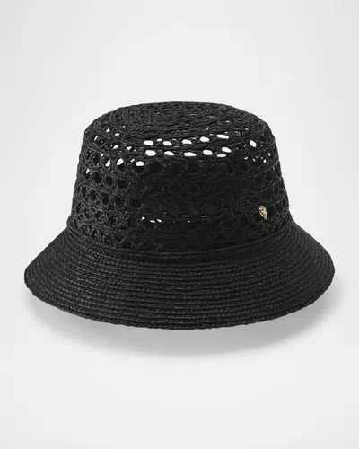 Helen Kaminski Indra Braided Raffia Bucket Hat