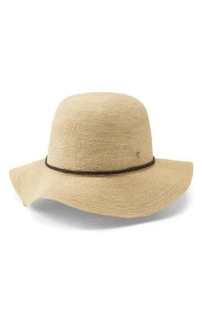 Helen Kaminski Jolie Straw Sun Hat In Gray