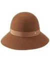 Helen Kaminski Joyce Conscious Wool Hat In Brown