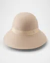 Helen Kaminski Joyce Merino Wool Cloche Hat In Neutral