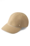 Helen Kaminski Layla Cotton Piqué Baseball Cap In Brown