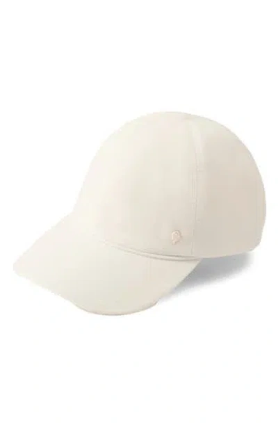 Helen Kaminski Layla Cotton Piqué Baseball Cap In White