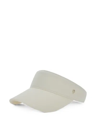 Helen Kaminski Logo-plaque Wool Hat In Neutral