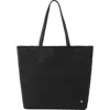 Helen Kaminski Matale Raffia Tote In Charcoal/black