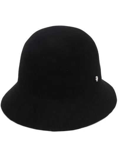 Helen Kaminski Ribbon-trim Felt Sun Hat In Black
