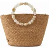 Helen Kaminski Nacre Basket Bag In Nougat/natural