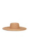 Helen Kaminski Nathalia Raffia Braid Hat In Brown