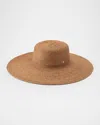 Helen Kaminski Nathalia Raffia Sun Hat In Brown