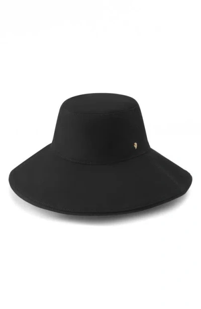 Helen Kaminski Natia Wide Brim Bucket In Black