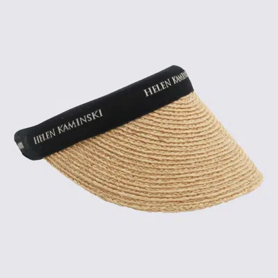 Helen Kaminski Natural Raffia Hat In Brown