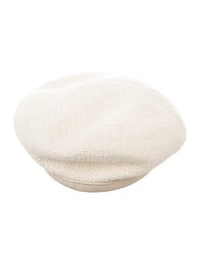 Pre-owned Helen Kaminski Neutral Cotton Beret