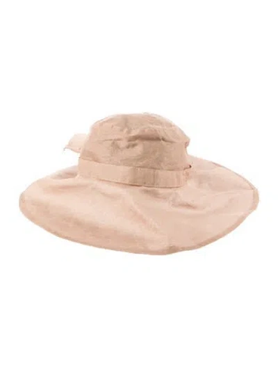 Pre-owned Helen Kaminski Neutral Woven Sun Hat