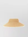 Helen Kaminski Never Bow Detail Wide Brim Straw Hat In Neutral