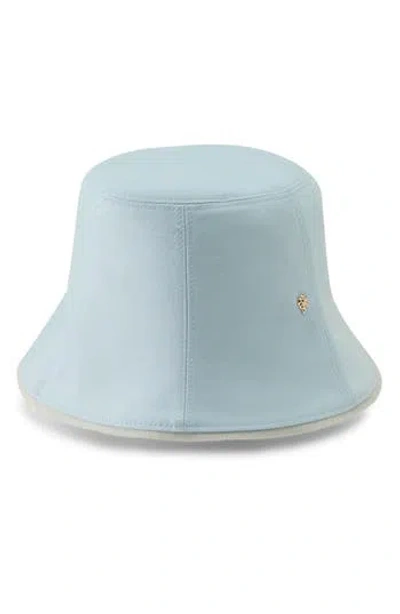 Helen Kaminski Noa Upf 50+ Cotton Canvas Bucket Hat In Blue