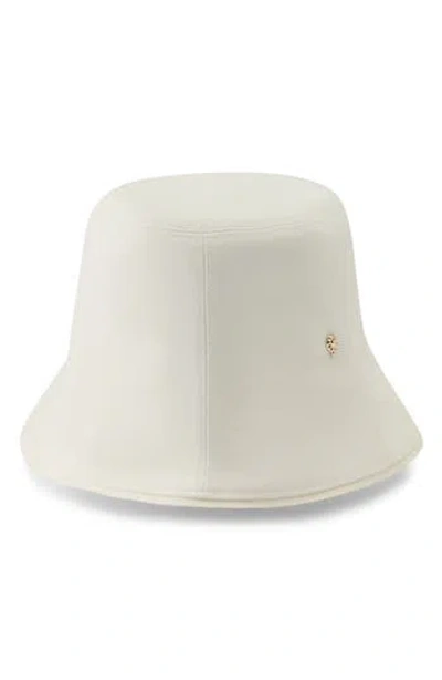Helen Kaminski Noa Upf 50+ Cotton Canvas Bucket Hat In White