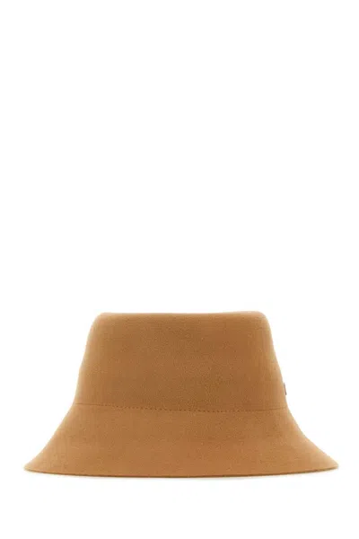 Helen Kaminski Petra Merino Wool Bucket Hat In Camel
